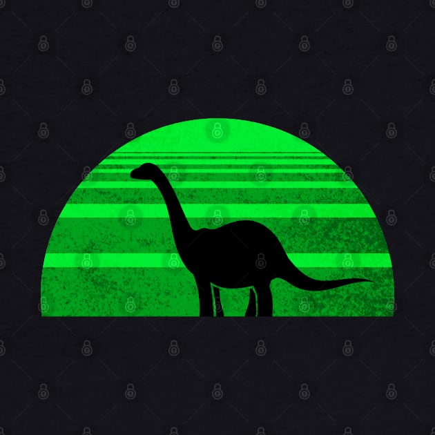 Dino Sunset (green) by betterblue